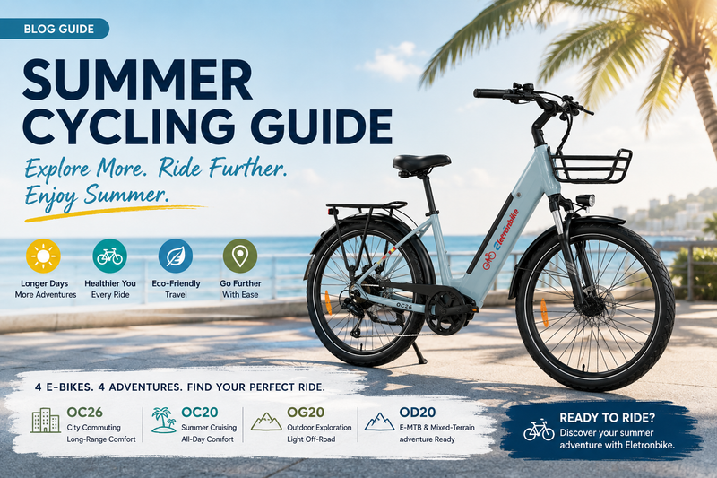 Summer Cycling Guide: The Best E-Bikes for Summer Adventures
