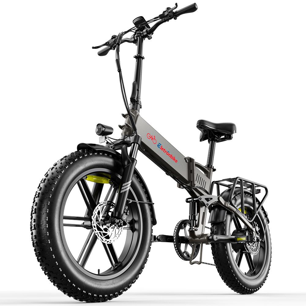 Eletronbike OG20 Folding E- Bike-Front side Black
