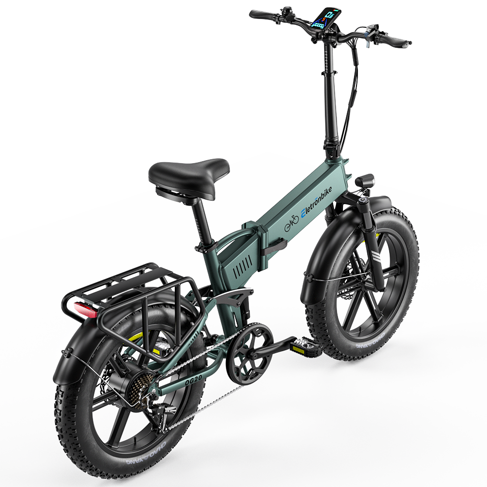 Eletronbike OG20 Folding E- Bike-back side