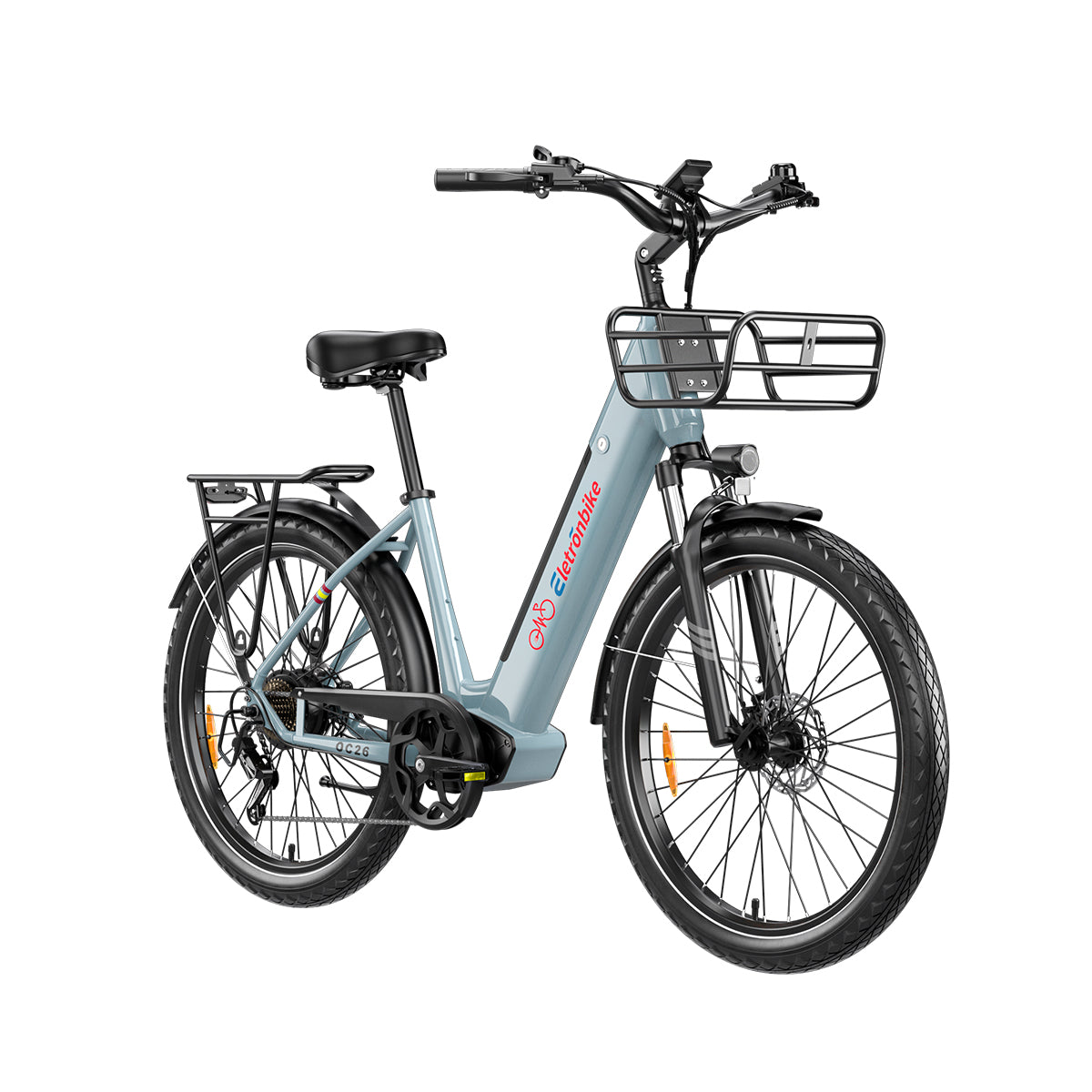 poco fahrrad e-bike Elektro-Fahrrad OC26 Tiefeinstieg Stadt E-Bike