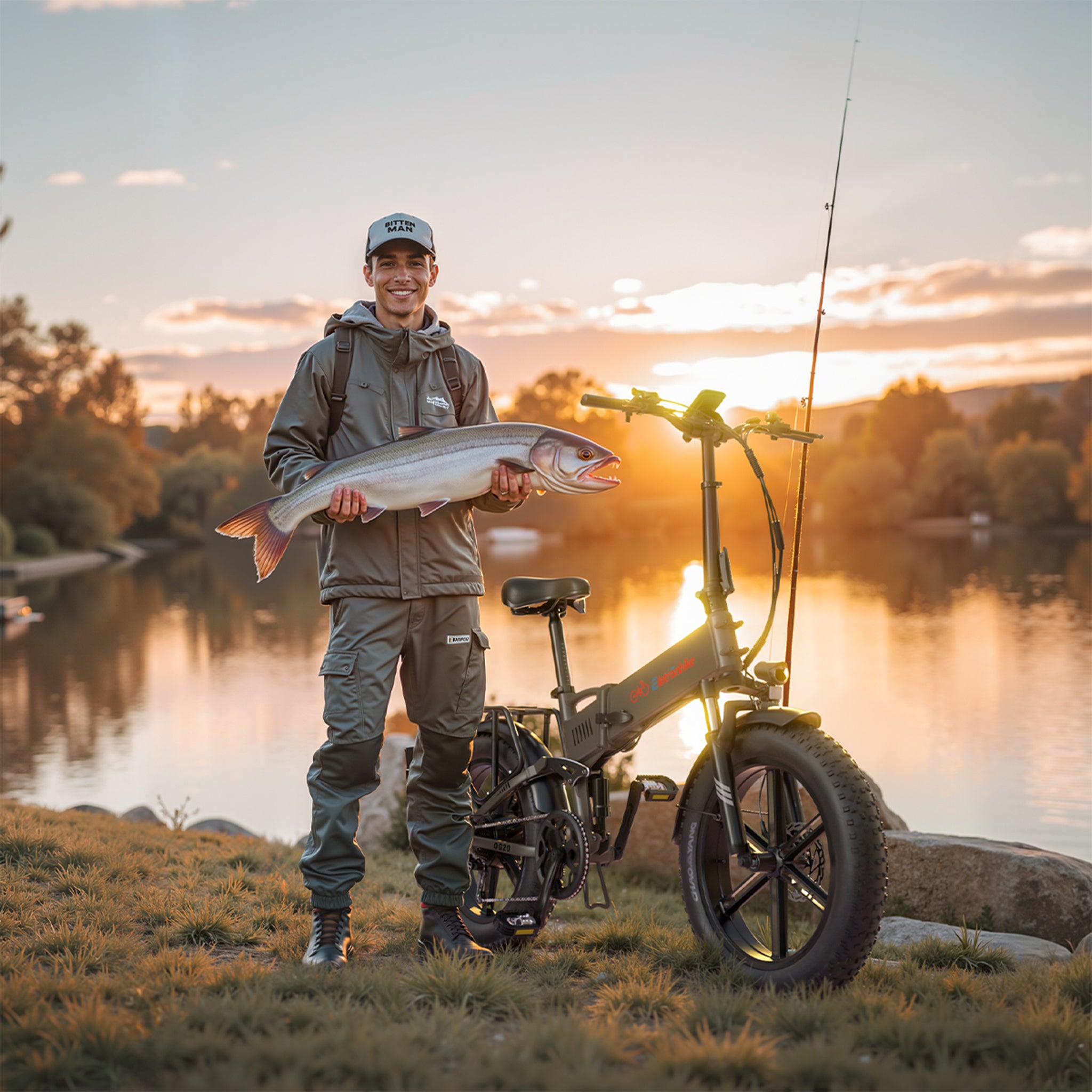 Eletronbike OG20 Folding E- Bike-fishing