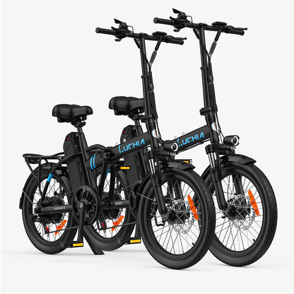 080 Folding Ebike for beginner-2 packs
