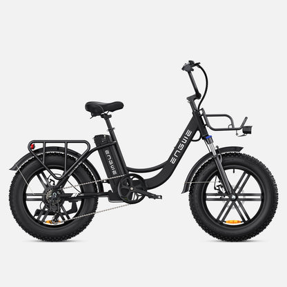 ENGWE L20 140KM Long-Range Step-thru Electric Fat Tire Bicycle