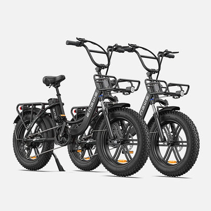 ENGWE L20 140KM Long-Range Step-thru Electric Fat Tire Bicycle