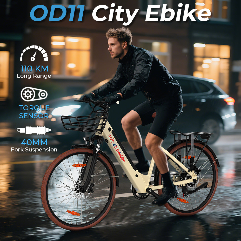 Eletronbike OD11 Step-Through City E-Bike for Commuter