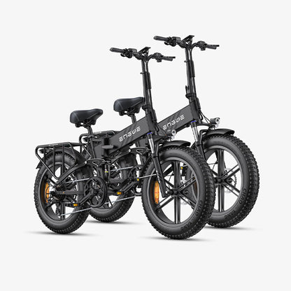 Engwe Engine Pro 2.0 75Nm High Torque Folding Electric Bike with Full Suspensions