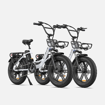 ENGWE L20 140KM Long-Range Step-thru Electric Fat Tire Bicycle