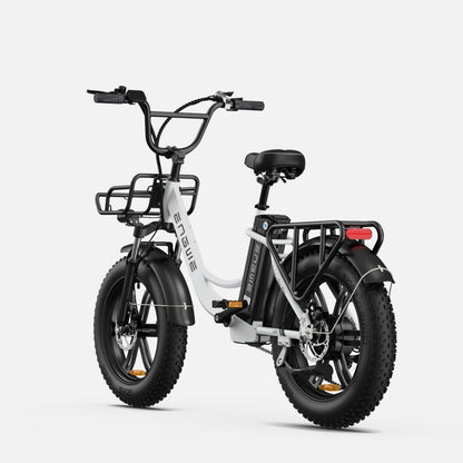 ENGWE L20 140KM Long-Range Step-thru Electric Fat Tire Bicycle