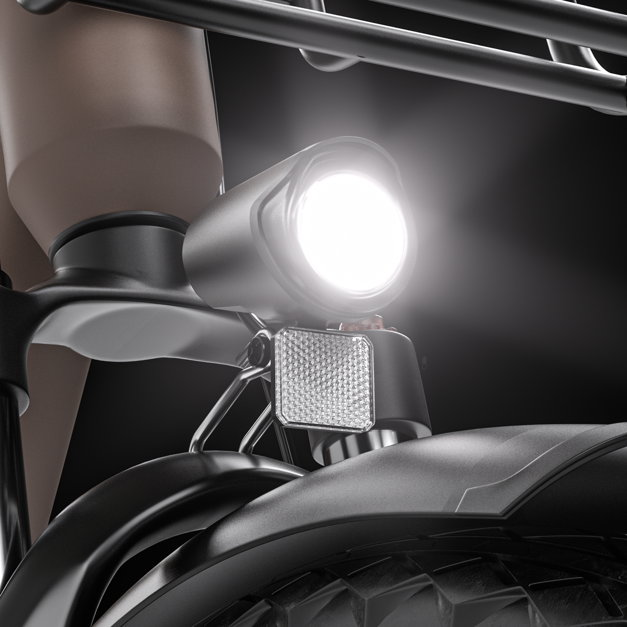 Eletronbike OC26 eletric bike front light