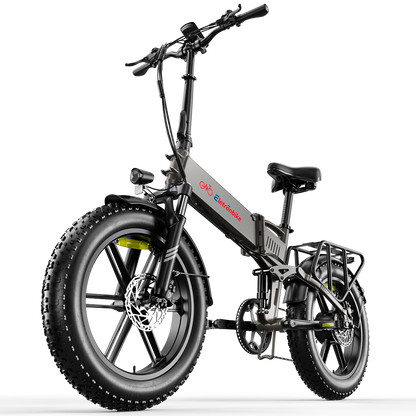 Eletronbike OG20 Folding E- Bike-Front side Black