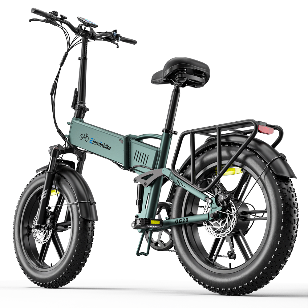 Eletronbike OG20 Folding E- Bike-back left side