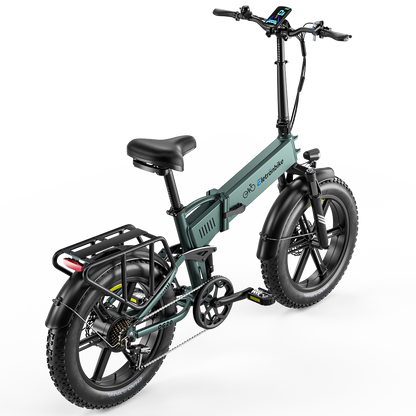 Eletronbike OG20 Folding E- Bike-back side