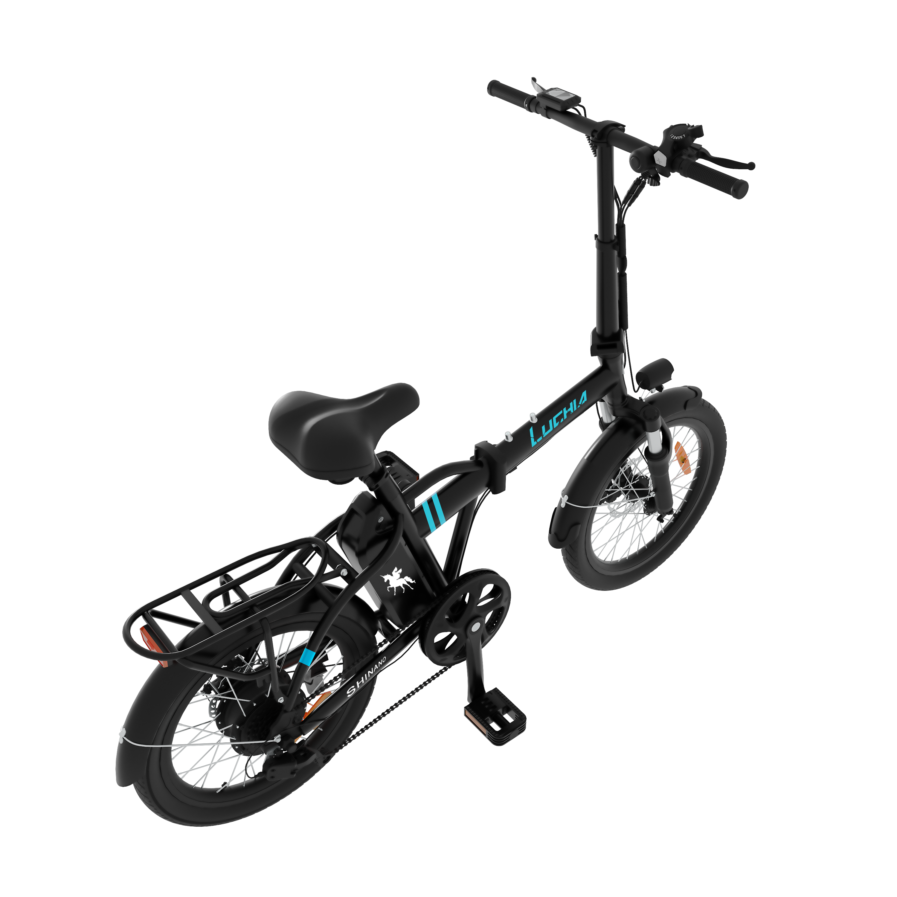 Folding Ebike for beginner- back side down