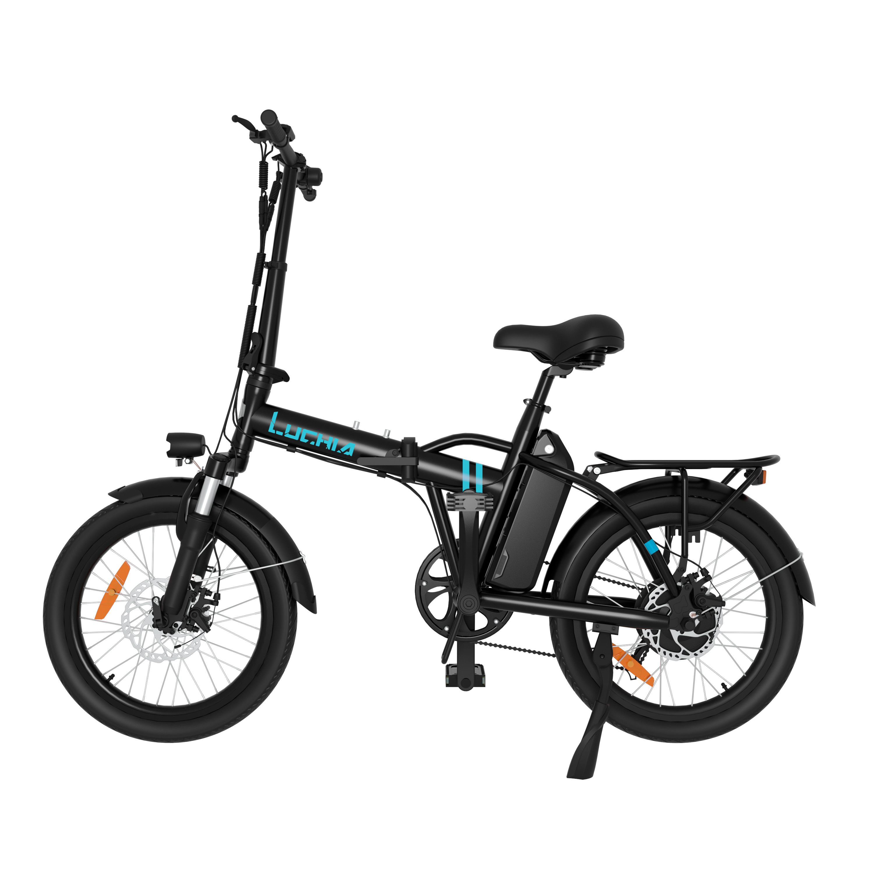 Folding Ebike for beginner-side left