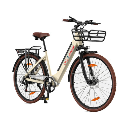 Bicicleta eléctrica urbana Eletronbike OD11 de dos niveles para desplazamientos diarios